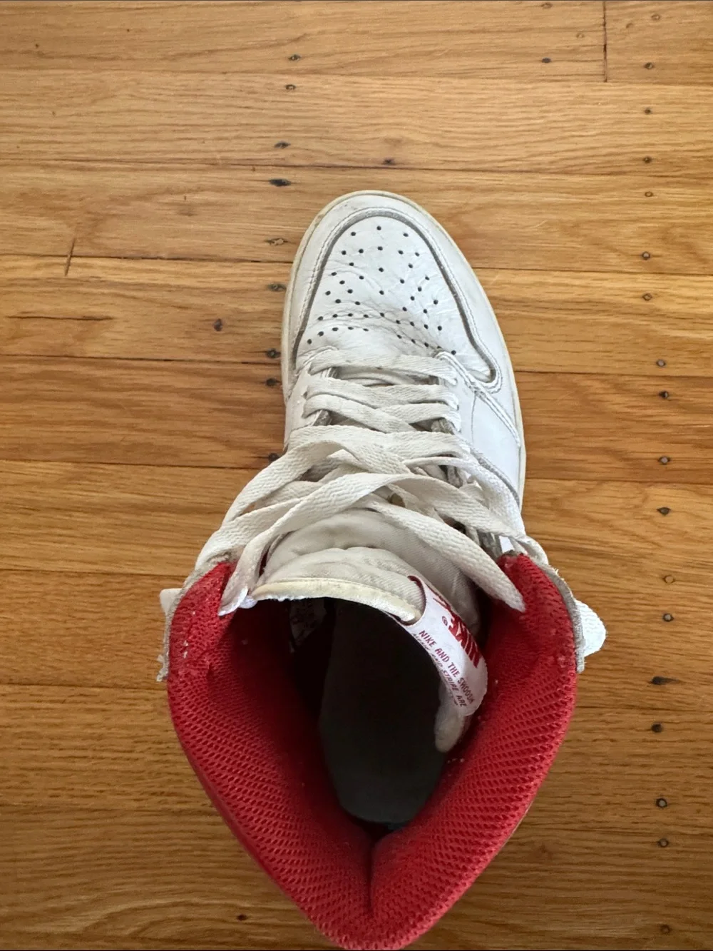 Vintage High Top Nike Air Sneakers